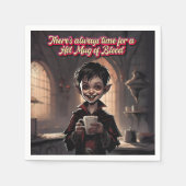 Griezelig Halloween! 🎃 Servet (Voorkant)