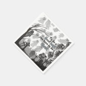 Griezelig Halloween! 🎃 Servet (Hoek)