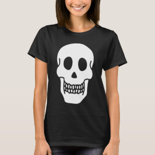 Griezelig Halloween Skelet Schedel Gezicht Kostuum T-shirt