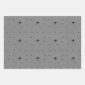 Griezelig Halloween spin inpakpapier (Voorkant)