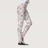 Griezelig Halloween Spinnenweb Leggings (Rechts)