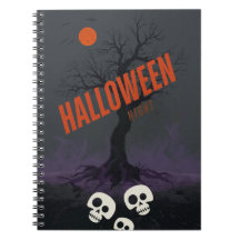 🎃Griezelig Halloween Spiraal Foto Notitieboek