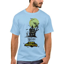 Griezelig Huis Boo Fijne Halloween Ontwerp