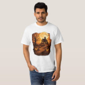 Griezelig Huis Halloween  T-shirt (Voorkant volledig)