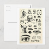  griezelig illustraties Briefkaart (Voorkant / Achterkant)