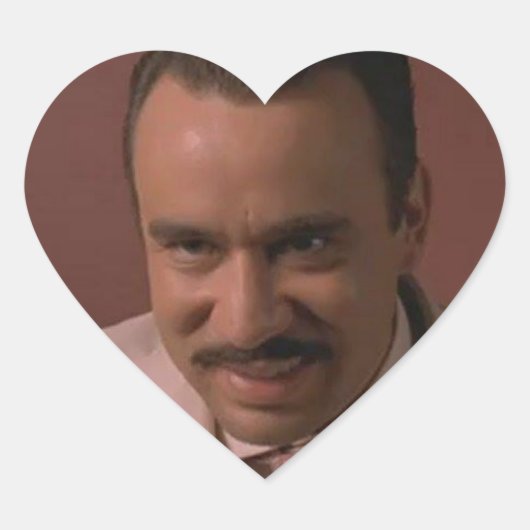 Griezelig italiaans kerel van eurotrip hart Sticke Hart Sticker (Voorkant)
