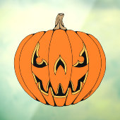 Griezelig Jack-o'-Lantern Halloween-ontwerp Raamsticker (Vel 3)
