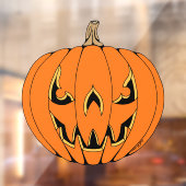 Griezelig Jack-o'-Lantern Halloween-ontwerp Raamsticker (Vel 2)