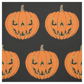 Griezelig Jack-o'-Lantern Halloween-ontwerp Stof (Swatch)