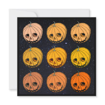  griezelig Jack-O-Lantern rasterpatroon