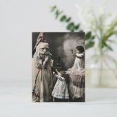  griezelig kerst Briefkaart (Staand voorkant)