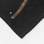 griezelig kerstfeest licht schattig fleece deken (Hoek)