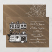 Griezelig Keuken Vrijgezellenfeest Kaart (Voorkant / Achterkant)