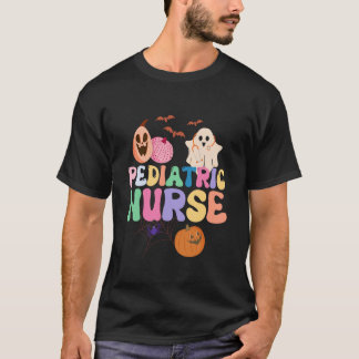 Griezelig kinderverpleegster leven Geest Halloween T-shirt