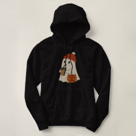 Griezelig Knuffel Adorable Geest Rode Muts Hallowe Hoodie