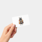 Griezelig Knuffel Kat Halloween Badge (Handheld)