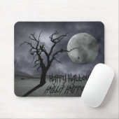 Griezelig landschap Halloween Muismat (Met muis)