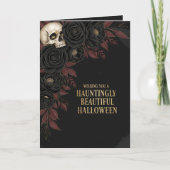Griezelig mooie Halloween kaart (Voorkant)