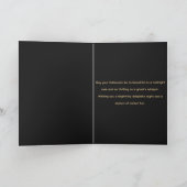 Griezelig mooie Halloween kaart (Binnen)