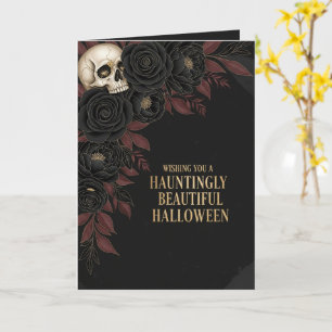 Griezelig mooie Halloween kaart