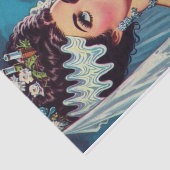 griezelig paar tissuepapier (Detail)