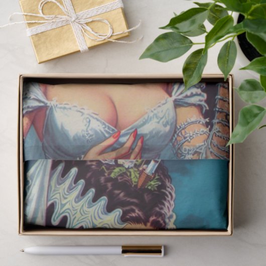 griezelig paar tissuepapier (Geschenk)