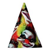 griezelig patroon feesthoedjes (Rechts)