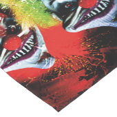 griezelig patroon met halloween horror korte tafelloper (Hoek)