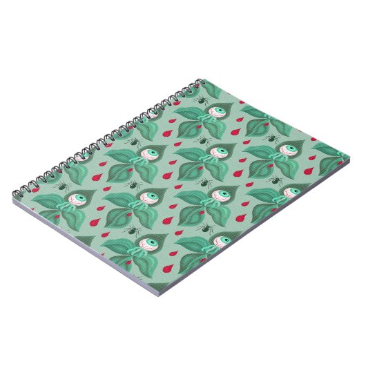 griezelig plant notitieboek (Linkerzijde)