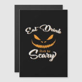 Griezelig Pompoen Monster Halloween (Voorkant / Achterkant)