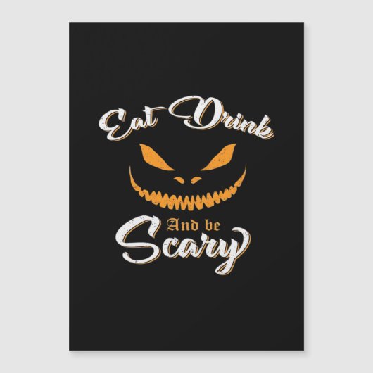 Griezelig Pompoen Monster Halloween (Voorkant)