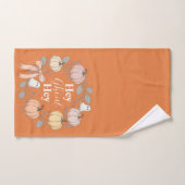 Griezelig Schattig Hey Geest Herfst Handdoek (Handdoek)