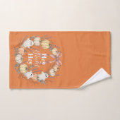 Griezelig Schattig Hey Geest Herfst Handdoek (Handdoek)