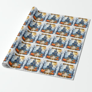 Griezelig Schattig Trendy Halloween Collectie Cadeaupapier
