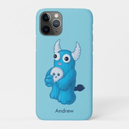 Griezelig Schattige Demon Met Schedel Case-Mate iPhone Case