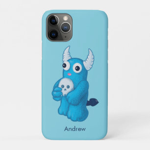 Griezelig Schattige Demon Met Schedel Case-Mate iPhone Case