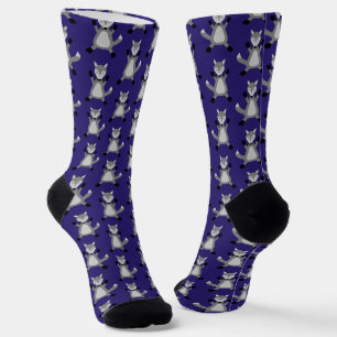 Griezelig Schattige Halloween Wolf Patterned Sokken