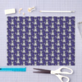 Griezelig Schattige Halloween Wolf Patterned Tissuepapier (Craft)