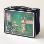 Griezelig Schattige Happy Easter (Achterkant)