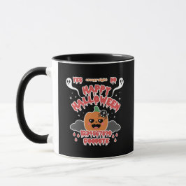 Griezelig Schattige Kawaii Halloween Ghost Board Mok