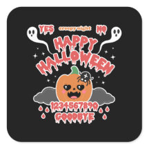 Griezelig Schattige Kawaii Halloween Ghost Board