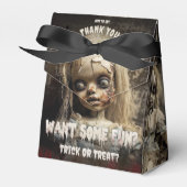 Griezelig Schattige Spooky Bezit Doll Favor Box Bedankdoosjes (Voorkant Zijde)