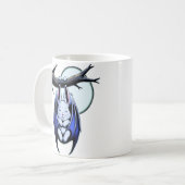 griezelig Schattige vleermuiskonijn Koffiemok (Voorkant links)