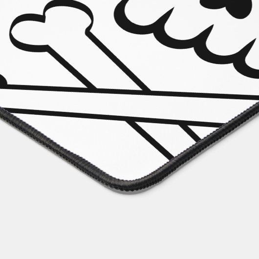 griezelig-Schattigee Halloween Bureaumat (Hoek)