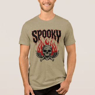 Griezelig Schedel Halloween T-Shirt