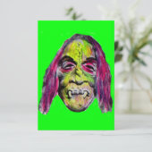 griezelig schrikbeeld van een gruwelijk gruwel (Staand voorkant)