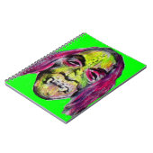 griezelig schrikbeeld van een gruwelijk gruwel notitieboek (Linkerzijde)