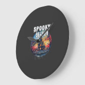 Griezelig Seizoen Halloween Grote Klok (Hoek)