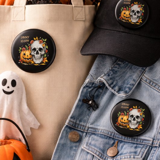 Griezelig Seizoen Halloween Ronde Button 3,2 Cm