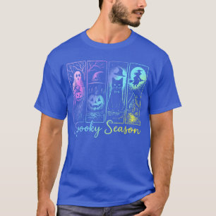 Griezelig Seizoen Halloween Vintage Halloween Horr T-shirt